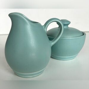 Phaltzgraff creamer and sugar set